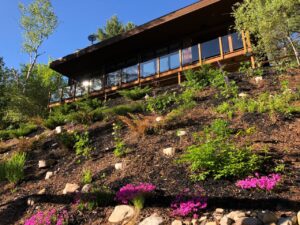 Vue extérieure du Chalet DesignPur | Chalets de luxe à louer dans Lanaudière | Chalets Zenya