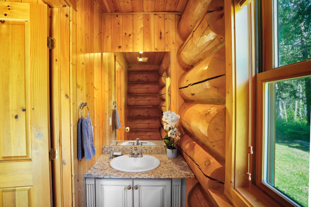 Power room at Chalet Silver Fox | Luxury chalets in Laurentains | Chalets Zenya