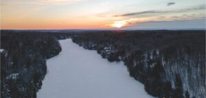 Lake Fiddler, 10 minutes away from Chalet Silver Fox | Luxury chalets in Laurentains | Chalets Zenya