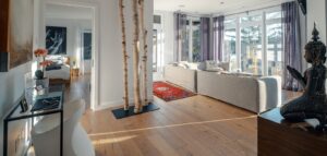 Entrée au Chalet DesignPur | Chalets de luxe à louer dans Lanaudière | Chalets Zenya